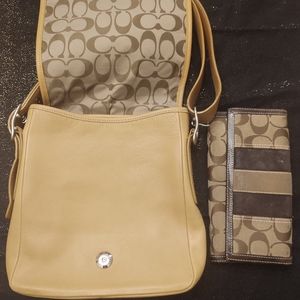 Coach purse and Coach wallet